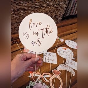 Engagement party sign